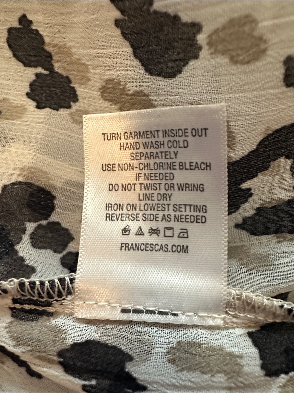 NWTS mi ami Neutral Leopard Sheer Kimono/Shrug by Francesca’s OS - Picture 8 of 9
